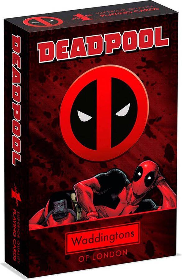 Winning Moves Deadpool Speelkaarten Waddingtons No.1 (Engels)