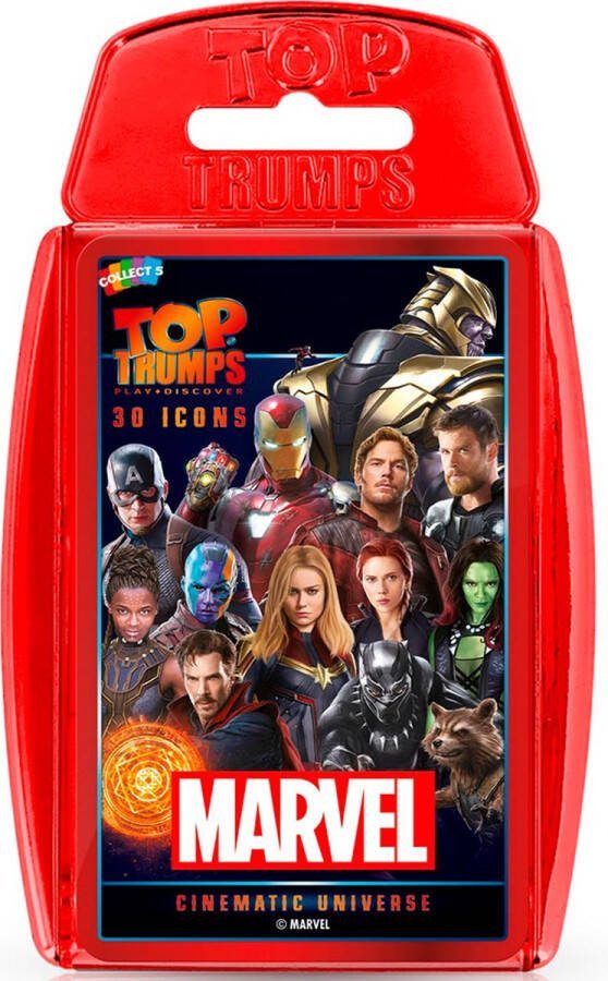 Winning Moves Marvel Cinematic Universe Speelkaarten Top Trumps (Engels)