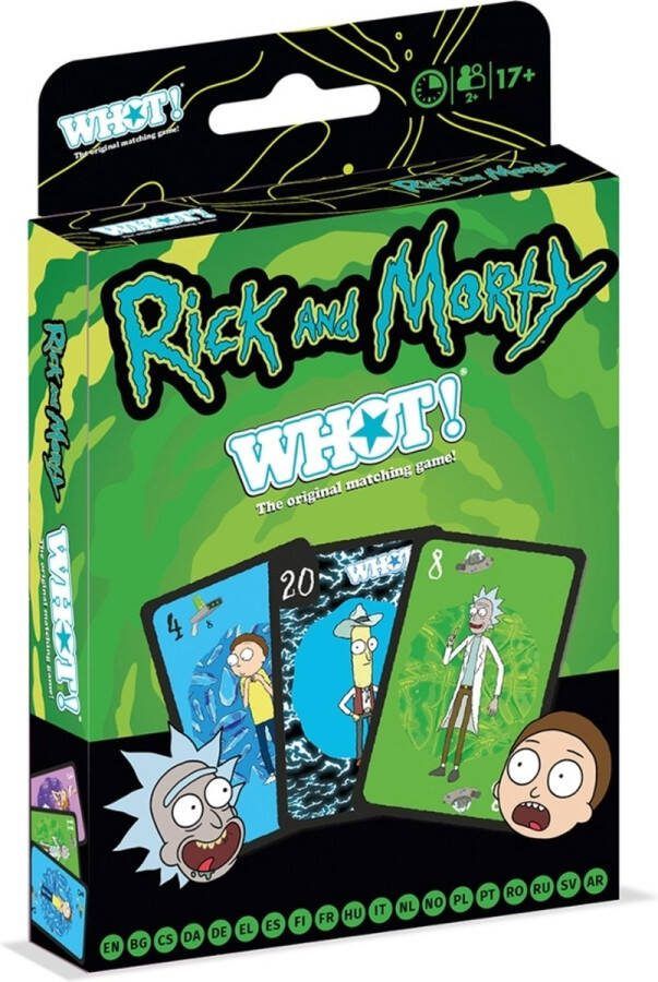Winning Moves Rick and Morty Speelkaarten WHOT! (Meertalig)