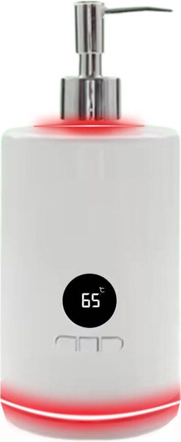 Witte Massage Olie Verwarmer Digitaal Glow Massageolie Verwarmer 30 Tot 65 Graden Guasha Massage Apparaat Elektrische Flessenwarmer- Massage Olie Erotisch
