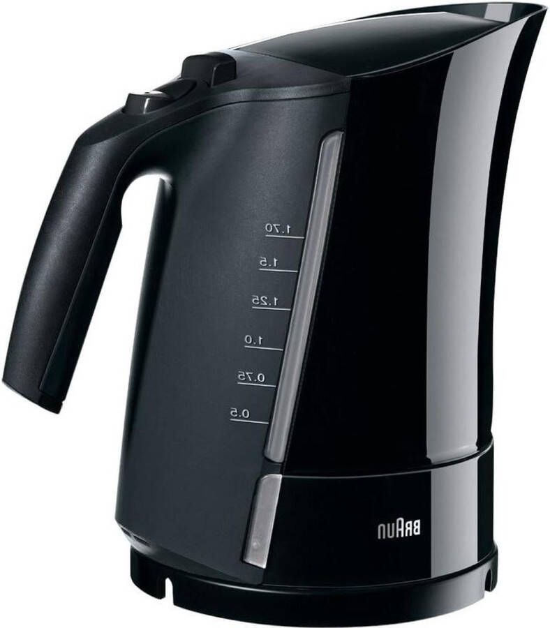 WK 300 Waterkoker met automatische uitschakeling en snelkooksysteem 17 liter Multiquik 3 Uitneembaar kalkfilter 2200 watt Energieklasse A 2200 W 21x31x40 zwart