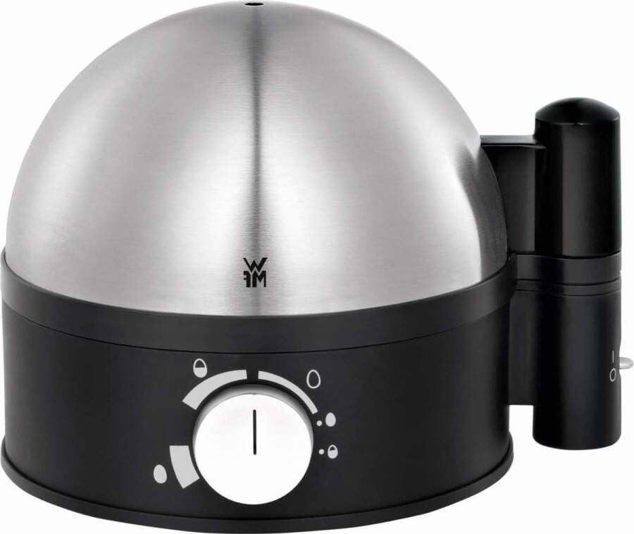 WMF Stelio Eierkoker 415070011 Elektrisch Instelbaar Hard Medium of Zacht Cromargan 18 10 Matte Finish 1 tot 7 Eieren 380 Watt