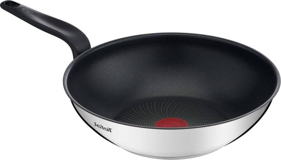 Wokpan 28 cm roestvrij staal- antiaanbaklaag- koken- roerbakken