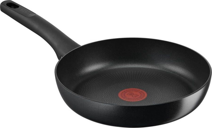 Wokpan inductie Hard Titanium ON 28 cm duurzame coating- warmte-indicator- ergonomische handgreep- geschikt voor alle warmtebronnen- incl. inductie Wokpan inductie