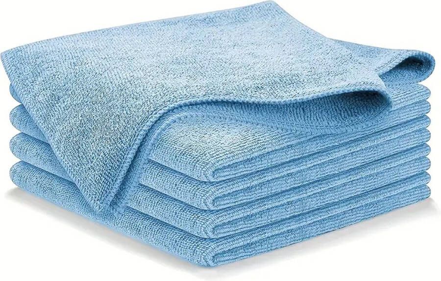 WONDER microvezeldoekjes 5 pack. nano- speciale coating 25x25cm blauw