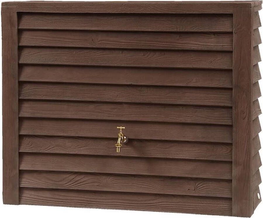 Garantia Woody regenton 350 liter donkerbruin