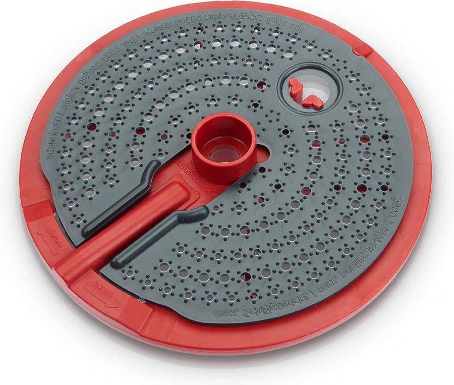 WunderPeeler V2 Dunschiller voor Monsieur Cuisine Smart Connect & Trend Beste Aardappelschiller met Kunststof Rasp voor Aardappelen Wortelen en Groenten