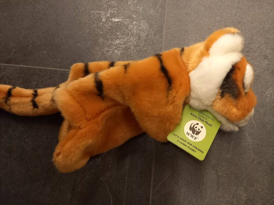 Wwf anna club plush Tijger handpop 35cm