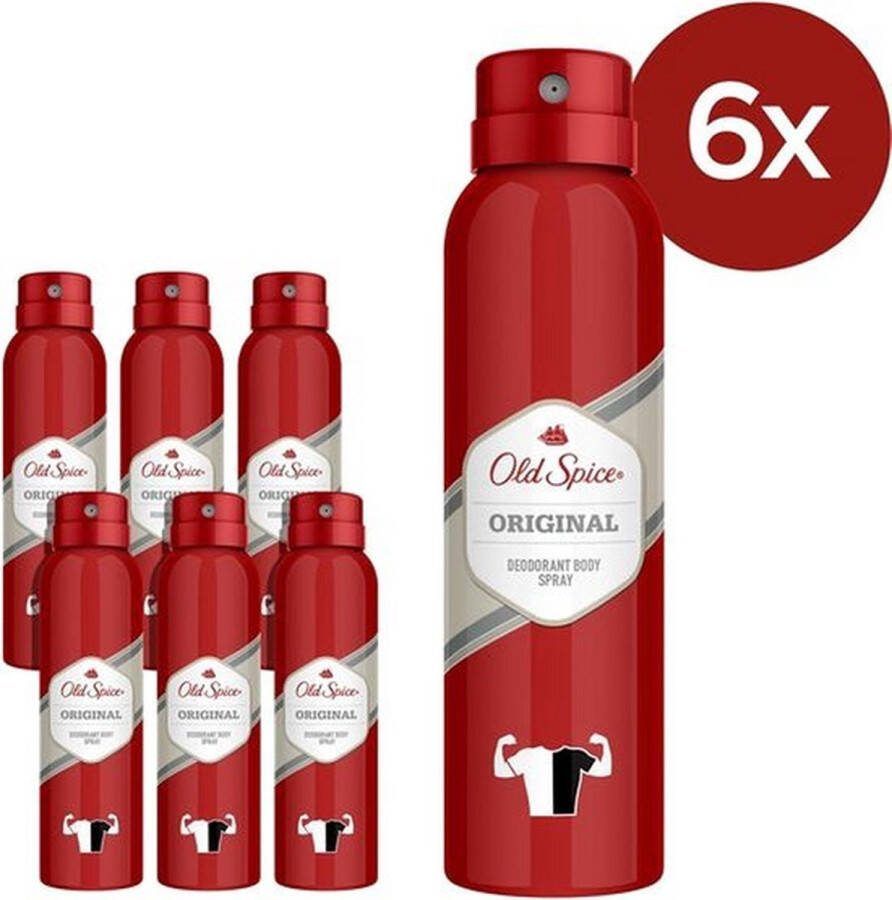 X6 Old Spice Deo Bodyspray 150ml