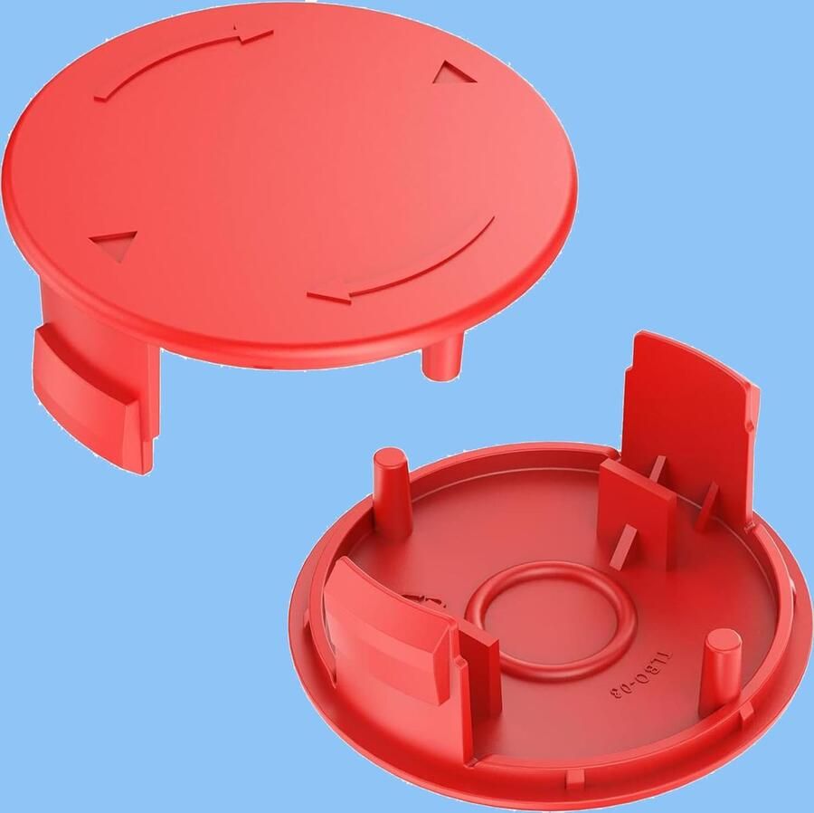 XIJIANG 2 stuks spoelafdekking F016F04841 F016800431 compatibel met Bosch Home and Garden elektrische bosmaaier motorsense AFS 23-37