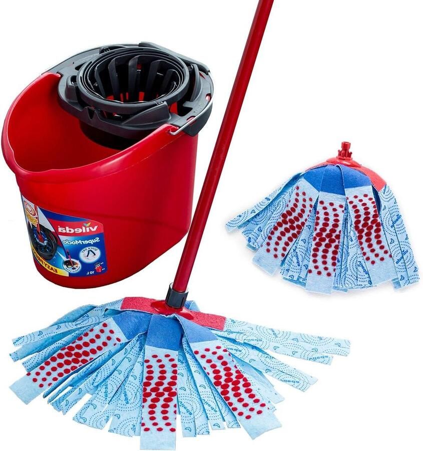 XL 3 Action Set Mop Microvezel Extra Groot Formaat