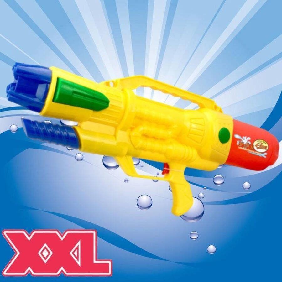XL Waterpistool 1.8 L Waterpistool Jongens & Meisjes Groot Watergeweer 63.5 x 10 x 26 Cm Geel