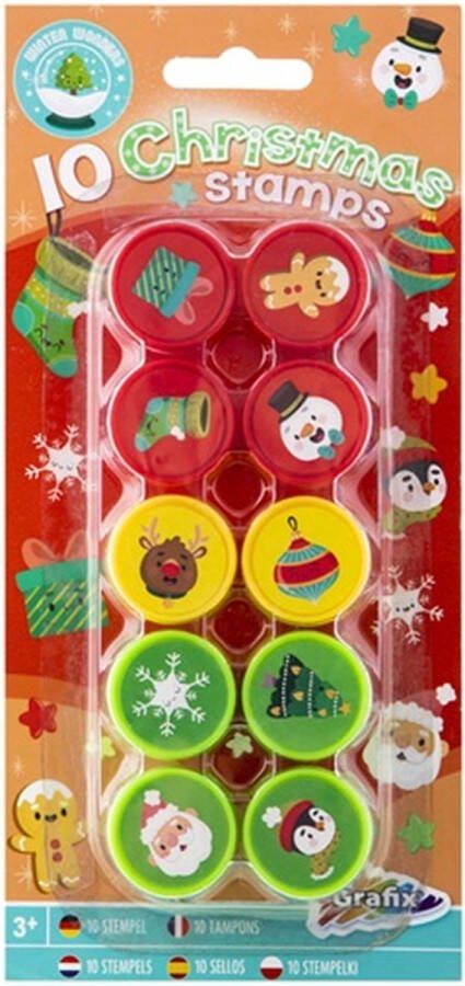 Grafix XMAS Stempels 10dlg