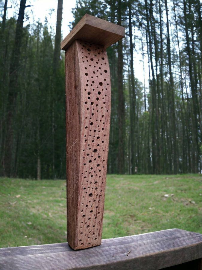 XXL Insectenhotel Massief Hardhout Ecologisch Bijenhotel