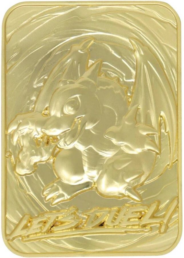 Merkloos Sans marque Yu-Gi-Oh! Gold Plated Baby Dragon