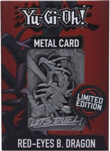 Yu-Gi-Oh! Metal Card Red Eyes B. Dragon Limited Edition