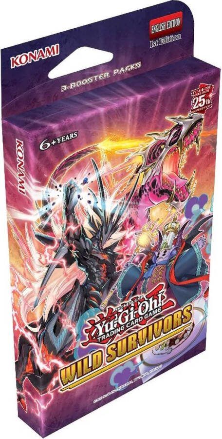 Yu-Gi-Oh! Wild Survivors 3 Booster Pack Yu-Gi-Oh Kaarten