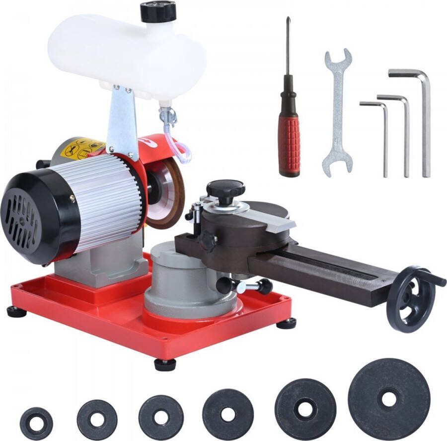 Zaagbladenslijper 370W slijpmachine cirkelzaagbladenslijper 3600rpm cirkelzaagbladenslijper φ 80 01-698 5mm zaagbladslijpmachine max. φ125 mm slijpschijf