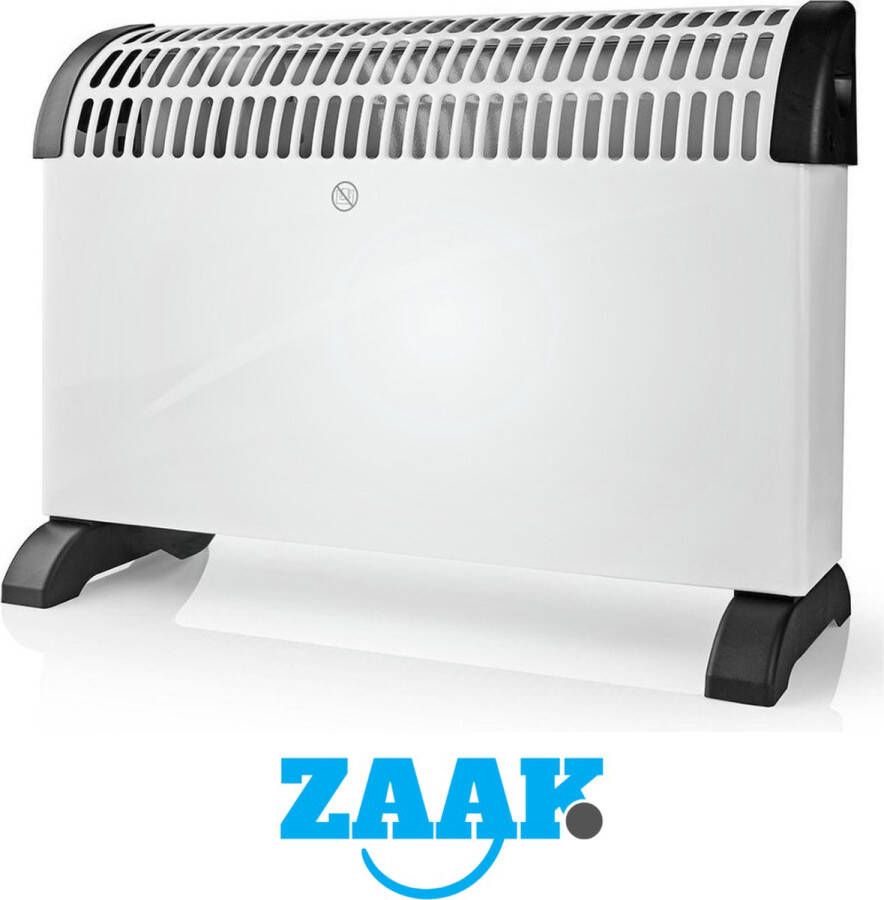 ZAAK. witte convectorkachel 2000 Watt 2 standen 750 1500W