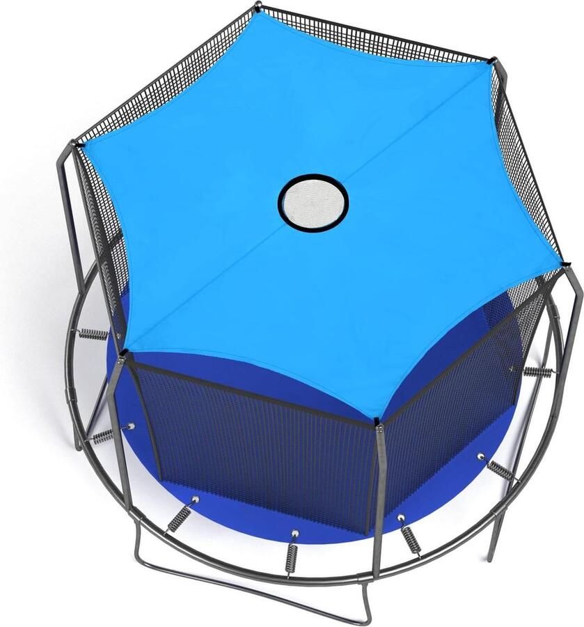Zachte Buitentrampoline Schaduw Luifel Zonwering voor Trampoline Zonnescherm Eenvoudig Installeren met Trampoline Accessoires
