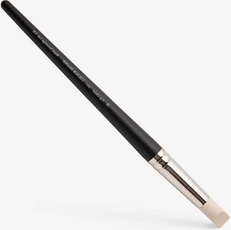 Zachte Ivory Schilder Shaper Penseel Cup & Chisel vormige Penseel