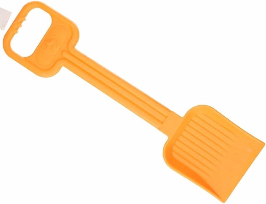 Merkloos Plastic zand schep 54 cm oranje Speelgoedschepjes