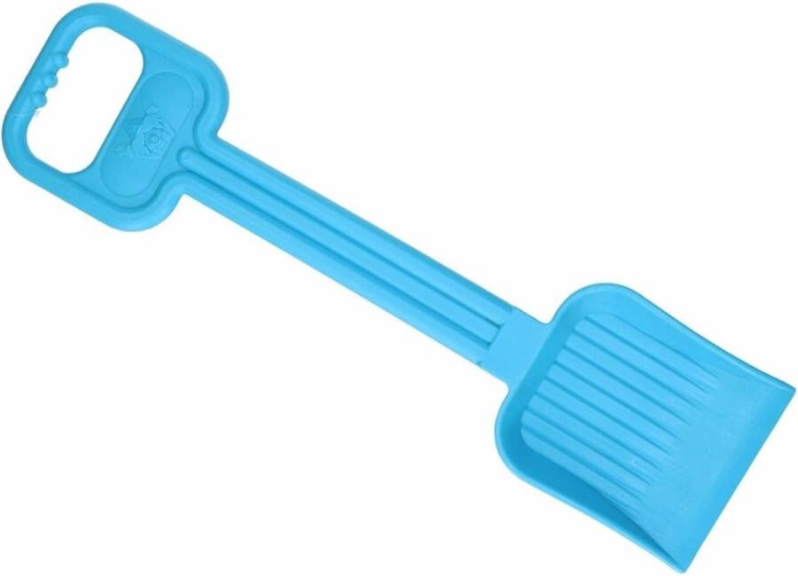 Merkloos Plastic zand schep 54 cm blauw Speelgoedschepjes
