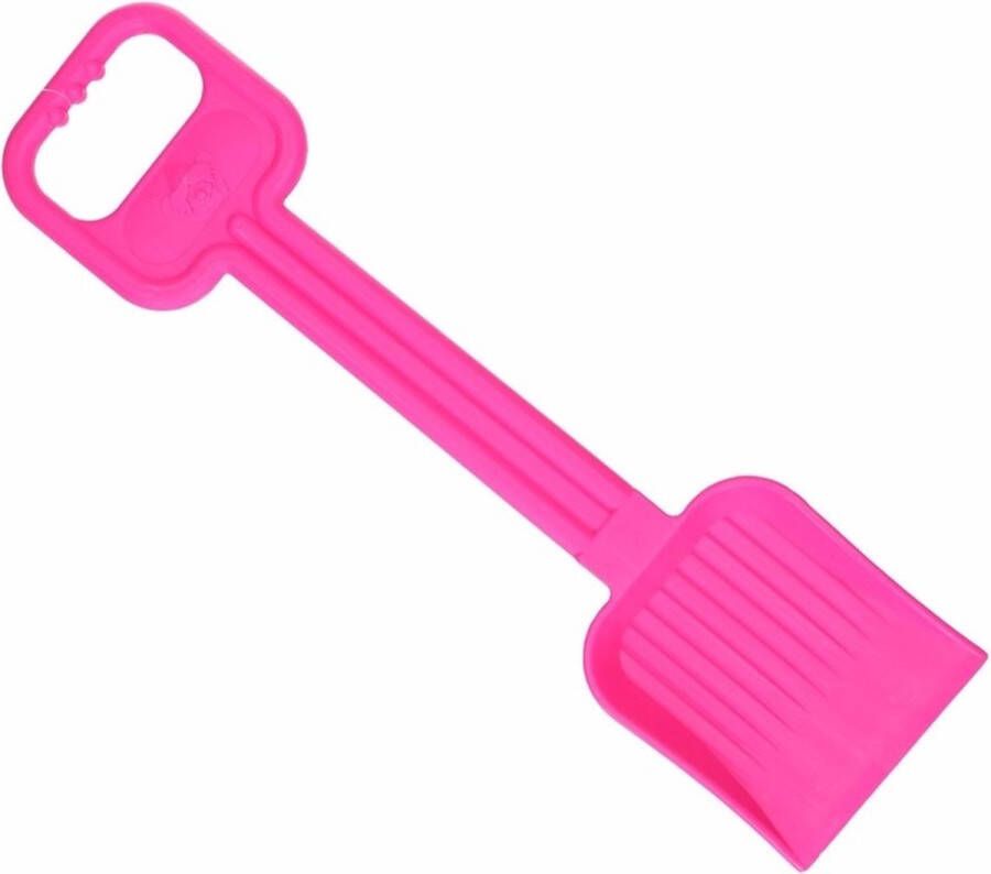 Merkloos Plastic speelgoedschep 54 cm fuchsia roze voor meisjes Speelgoedschepjes