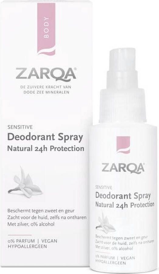 Zarqa Deodorant Spray Sensitive 3x50ml Voordeelverpakking