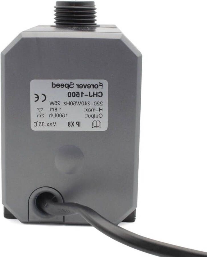 Zelfaanzuigende dompelpompen voor aquarium en vijver 500 l h-6000 l u waterpomp pomp fonteinpomp