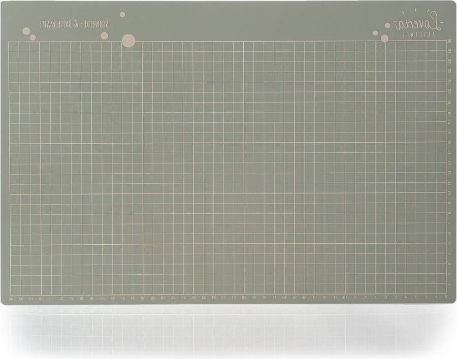 Zelfherstellende snijmat A3 30 cm x 45 cm Dubbelzijdig Cm-indeling 1 cm raster Knutsel snijmat Knutselonderlegger