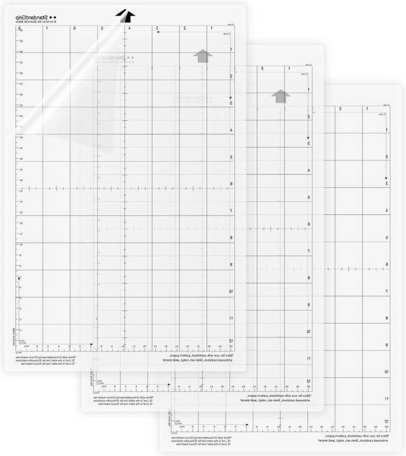 Zelfherstellende snijmat voor knutselen-naaien-scrapbooking met standaard grip