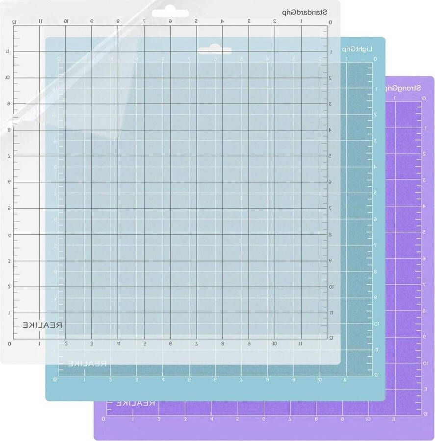 Zelfklevende Sticky Snijmaten 305x305 cm 3 Pack Vervanging Vinyl Snijmat voor Craft Snijmachines