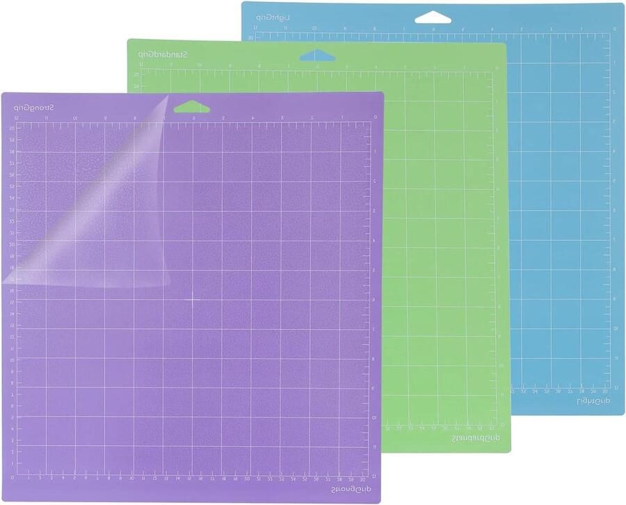 Zelfklevende vervangende snijmat 12x12 inch LightGrip StandardGrip StrongGrip quilting naaien pak van 3