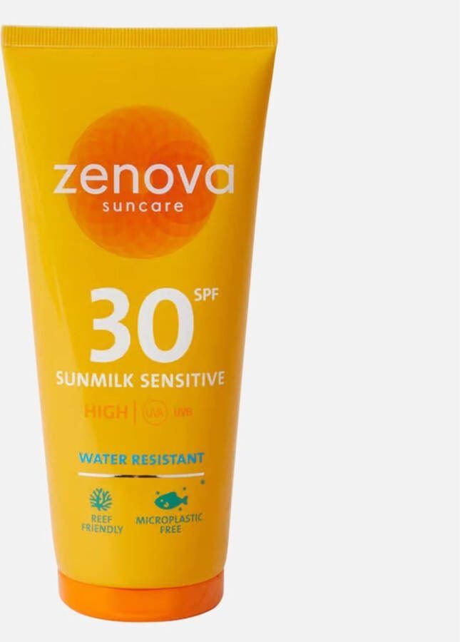 Zenova zonnemelk Sensitive SPF 30 200 ml Water resistant