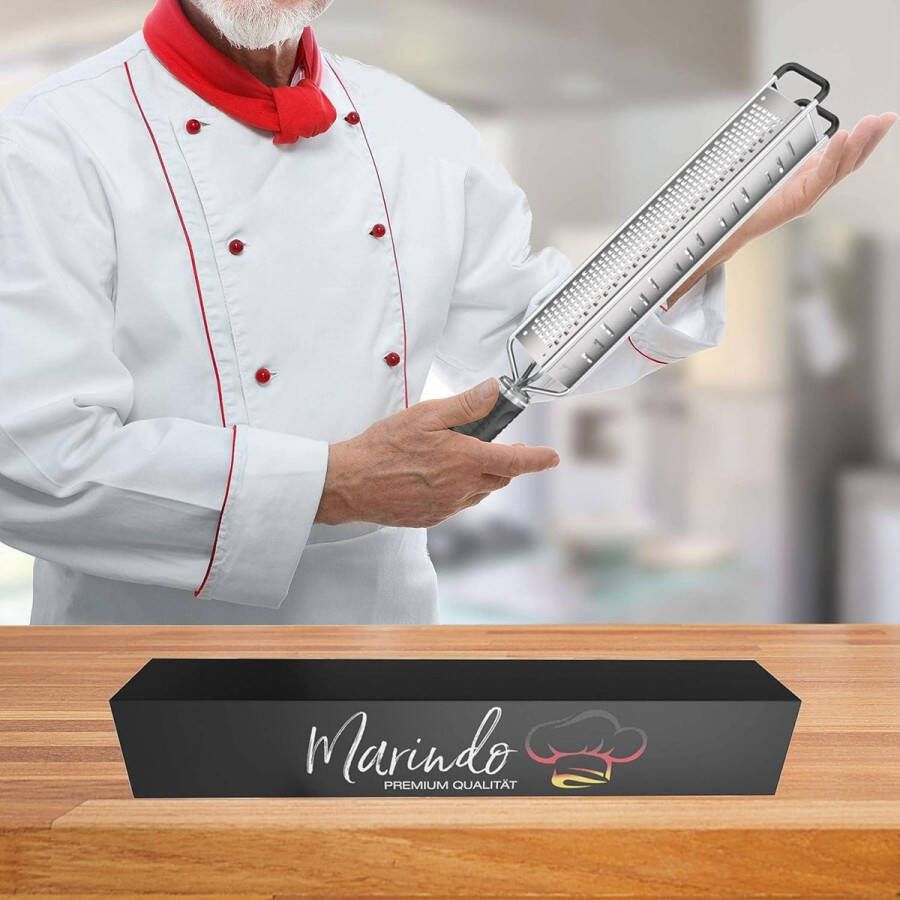 Zester-rasp roestvrij staal 3-in-1 raspen parmezaanse kaas citroenrasp fijn en grof