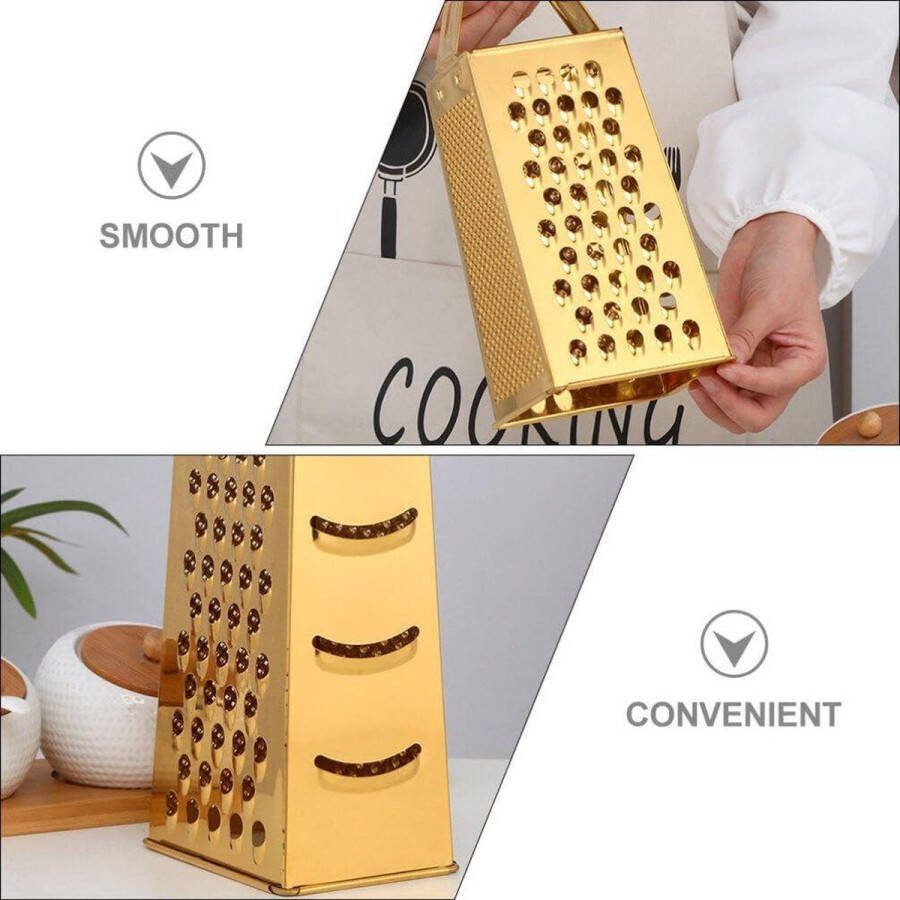 Zester Rasp van Roestvrij Staal voor Kaasrasp en Grinder kaasmolen