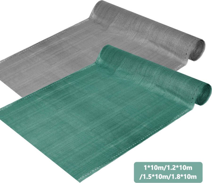 Zichtbreeknet 150g m² Rol 1 x 20 m 95 % Schaduw HDPE Balkonafdekking Groen Balkonscherm Zichtdoek Privacynet Schaduwdoek