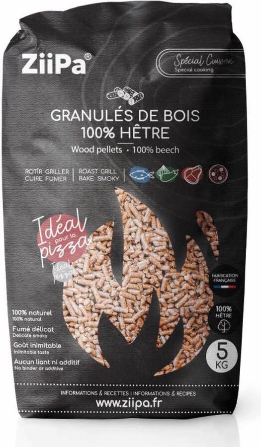 ZiiPa Houtpellets voor ZiiPa pizza oven 5 Kilo