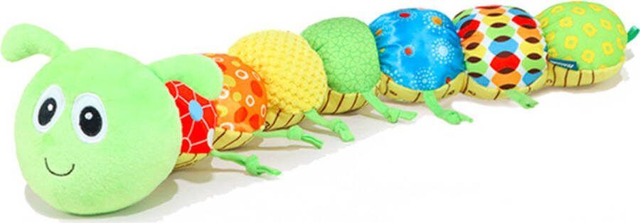 Zintuiglijk Rups Rammelaar Baby Peuter Kleuter Kraamcadeau Babyshower Babykamer Accessoires Speelgoed- Kinderen Kinderwagen Speeltje Jongen & Meisje Grijp Bijtspeelgoed Spelen Ontdekken Educatief-Activiteitenspeeltje