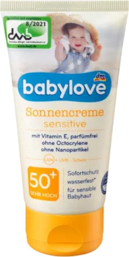 Zonnebrandcrème Baby Sensitive SPF 50+ 75 ml