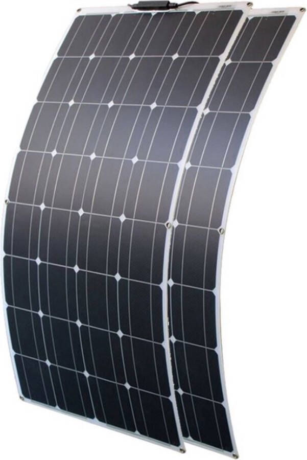 Zonnepanelen Compleet Pakket 12V Flexibel Zonnepaneel Camper 2 Stuks 200W