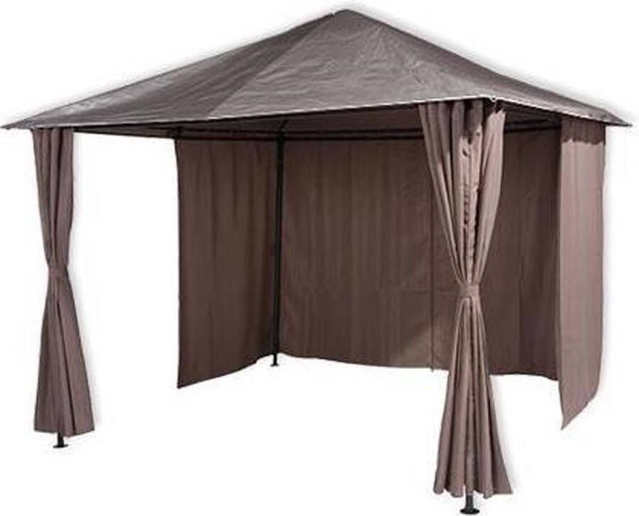 Central Park Partytent Panama Taupe 3x3m