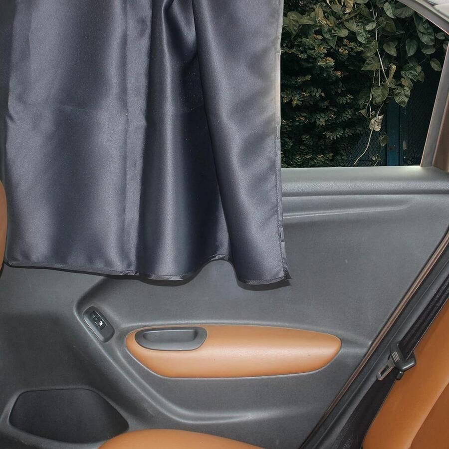 Zonwering auto gordijn auto zonwering voor baby's en kinderen zonwering magnetisch voor UV-bescherming zonwering auto zijruit zwart 2 stuks