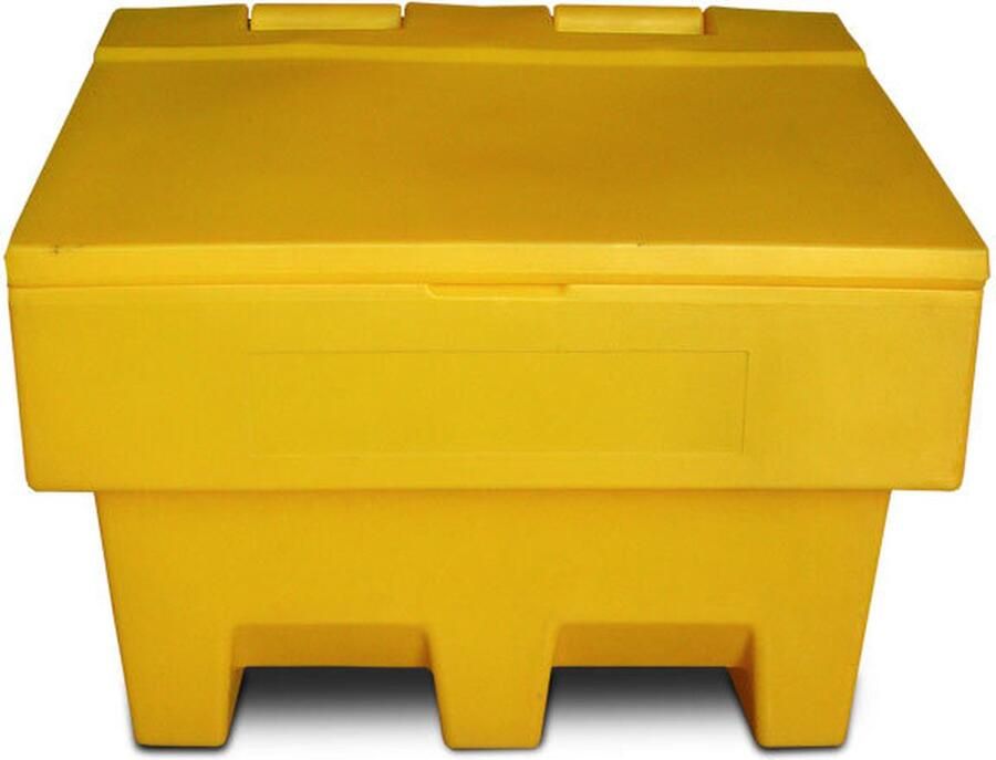 Zoutkist 100 liter PE Container voor winterberegening voor zout en zand Strooizout – Zand – Zandbak Zandcontainer Verkeer Veiligheid De Veiligheids-winkel