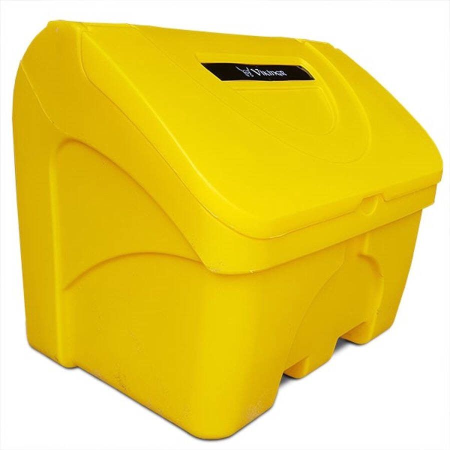 Zoutkist 130 liter Container voor winterberegening voor zout en zand Strooizout – Zand – Zandbak Zandcontainer Verkeer Veiligheid De Veiligheids-winkel