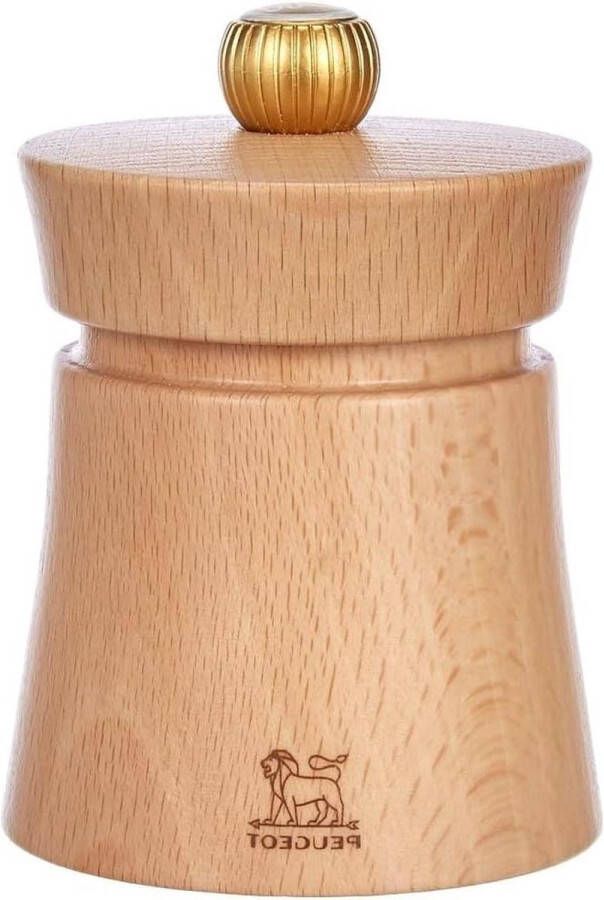 Zoutmolen 8 cm natuur Baya zout Keukenaccessoires