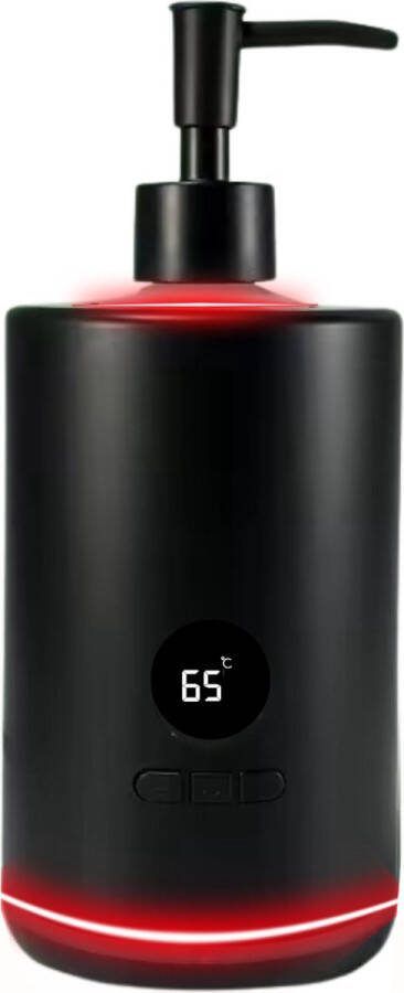 Zwarte Massage Olie Verwarmer Digitaal Glow Massageolie Verwarmer 30 Tot 65 Graden Guasha Massage Apparaat Elektrische Flessenwarmer- Massage Olie Erotisch