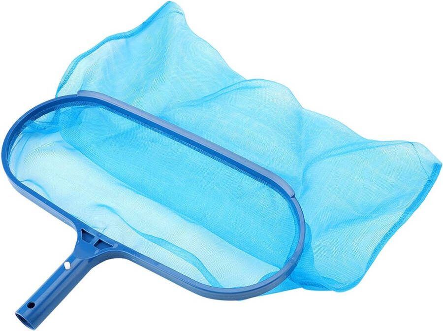 Zwembad Leaf Skimmer Net Blue Pool Skimmer Net Zwembad Cleaner Supplies Duurzame Diepe Nettas Voor Zwembaden Hot Tubs Spa's Fonteinen