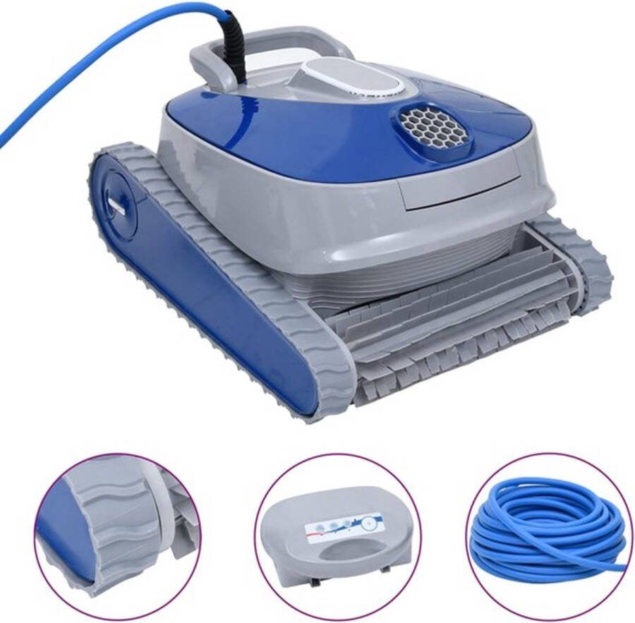 Zwembad Robot stofzuiger Reiniging bodem en wand – 3 soorten reiniging Zwembadstofzuiger – 150 W